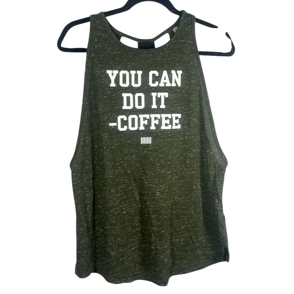 Victoria’s Secret Sport You Can Do It Coffee Tank Top Large